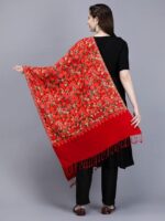 Zamour Kashmiri Embroidery Indian Shawl Stole Scarf Wrap - Image 2